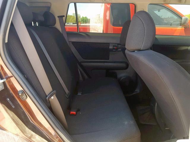 JTLKE50E391076603 - 2009 TOYOTA SCION XB ბურგუნდია ფოტო 6