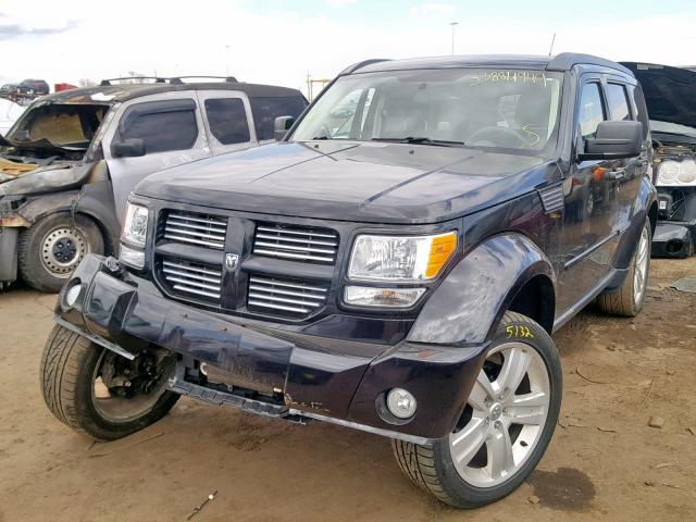 1D4PU4GK5BW522692 - 2011 DODGE NITRO HEAT BLACK photo 2