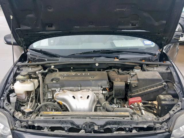 JTKDE3B78A0304900 - 2010 TOYOTA SCION TC BLACK photo 7