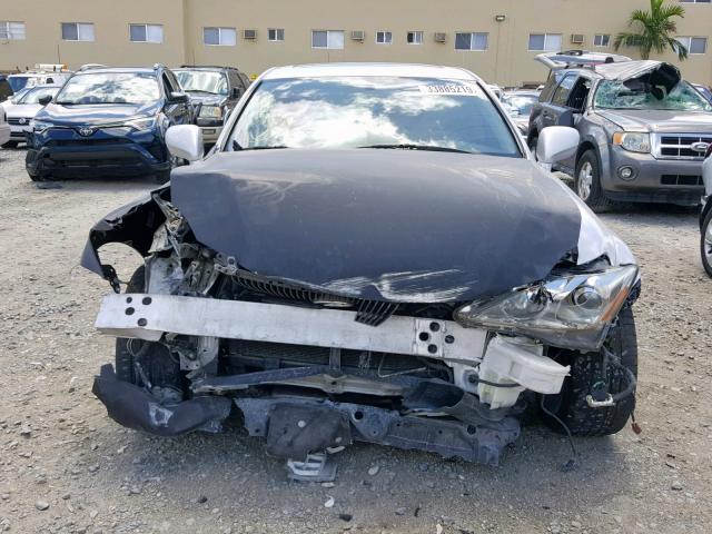 JTHBK262865016965 - 2006 LEXUS IS 250 GRAY photo 9