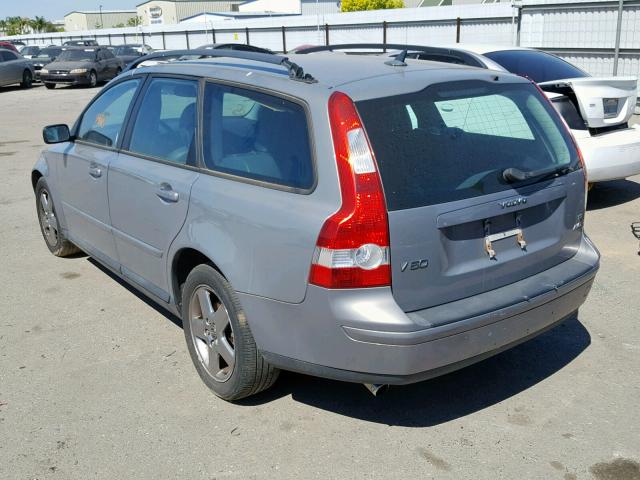 YV1MJ682852066213 - 2005 VOLVO V50 T5 GRAY photo 3