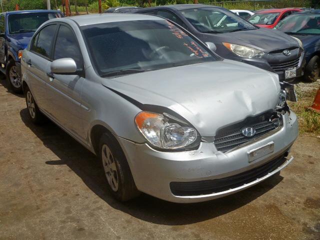 KMHCM4BC2AU424298 - 2010 HYUNDAI ACCENT BLU SILVER photo 1