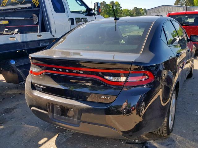 1C3CDFFA2GD814386 - 2016 DODGE DART SXT S BLACK photo 4