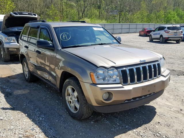 1J4GR48K66C314884 - 2006 JEEP GRAND CHER TAN photo 1