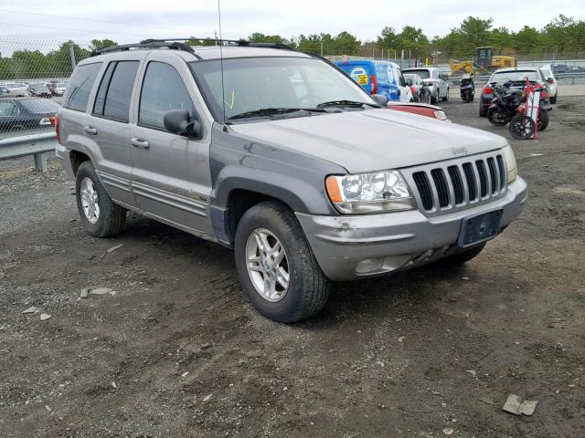 1J4GW58S6YC366226 - 2000 JEEP GRAND CHER GRAY photo 1