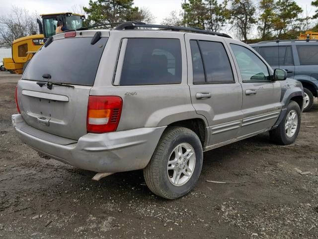 1J4GW58S6YC366226 - 2000 JEEP GRAND CHER GRAY photo 4