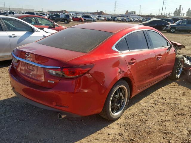 JM1GJ1U52G1414988 - 2016 MAZDA 6 SPORT RED photo 4