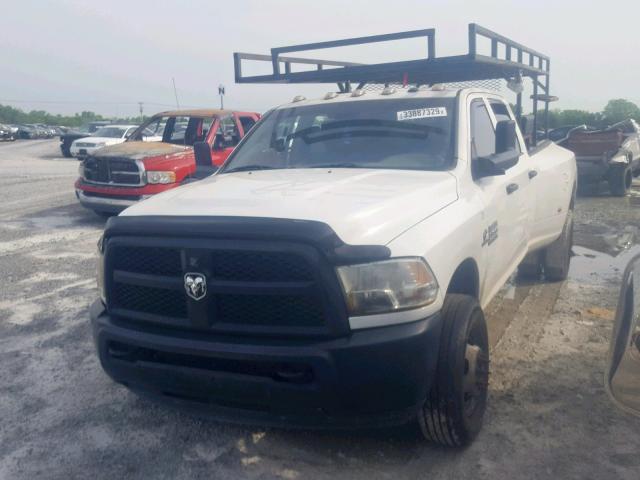 3C63RRGL5EG161378 - 2014 RAM 3500 ST WHITE photo 2