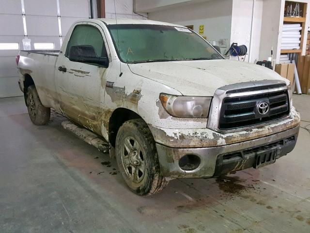 5TFMW5F11AX110433 - 2010 TOYOTA TUNDRA WHITE photo 1