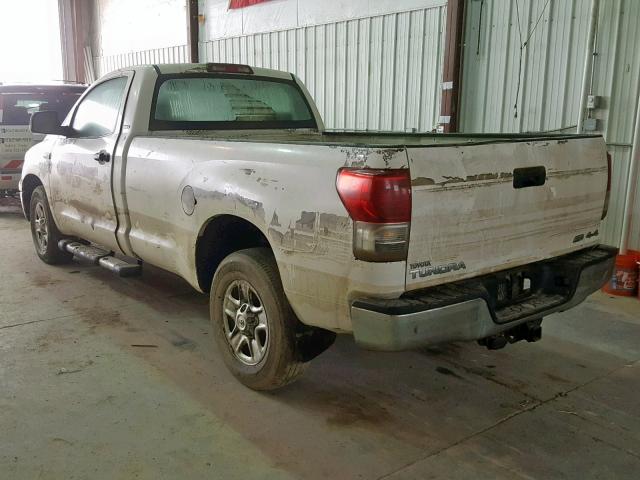 5TFMW5F11AX110433 - 2010 TOYOTA TUNDRA WHITE photo 3