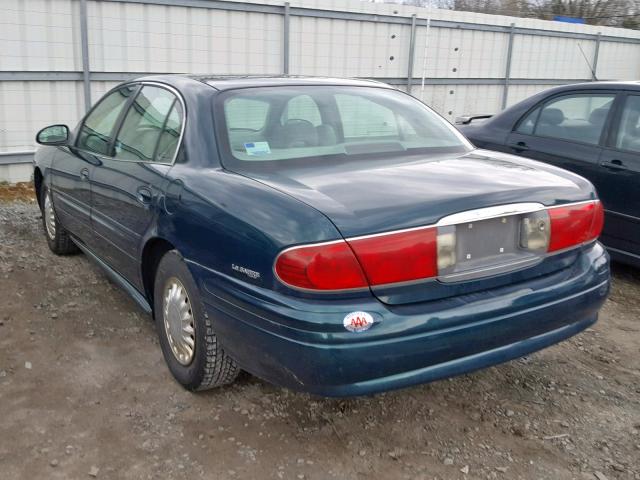 1G4HP54K0Y4281918 - 2000 BUICK LESABRE CU GREEN photo 3