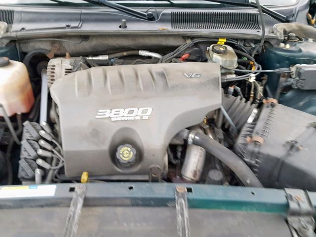 1G4HP54K0Y4281918 - 2000 BUICK LESABRE CU GREEN photo 7