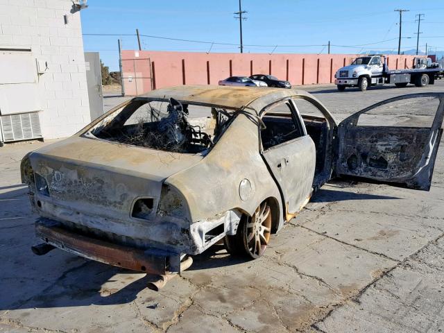 1G1ZK57728F193142 - 2008 CHEVROLET MALIBU LTZ 烧焦的 照片 4