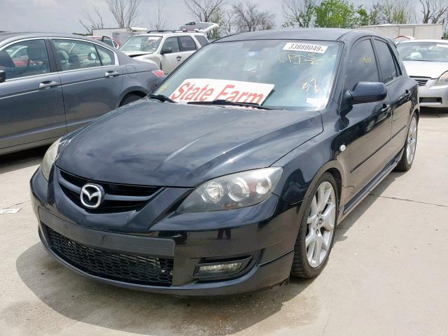 JM1BK34LX81849373 - 2008 MAZDA SPEED 3 CHARCOAL photo 2