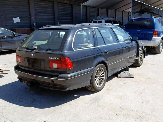 WBADR63481GN91970 - 2001 BMW 540 IT AUT BLACK photo 4