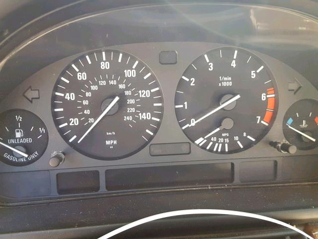 WBADR63481GN91970 - 2001 BMW 540 IT AUT BLACK photo 8