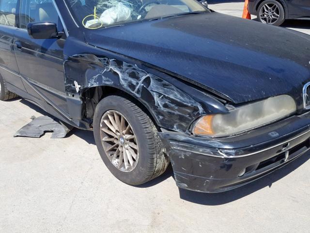 WBADR63481GN91970 - 2001 BMW 540 IT AUT BLACK photo 9