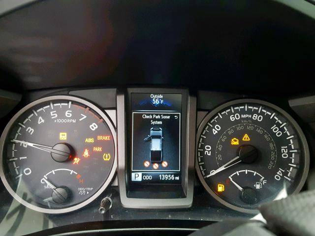 3TMCZ5AN8JM136918 - 2018 TOYOTA TACOMA DOU Қара фото 8