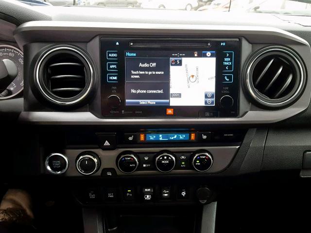 3TMCZ5AN8JM136918 - 2018 TOYOTA TACOMA DOU Қара фото 9