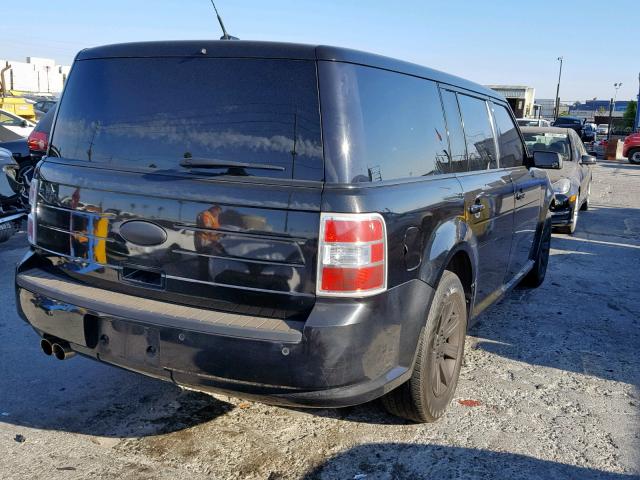 2FMGK5BC7BBD03691 - 2011 FORD FLEX SE BLACK photo 4