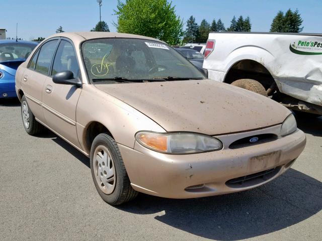 1FALP13P6VW235116 - 1997 FORD ESCORT LX BEIGE photo 1