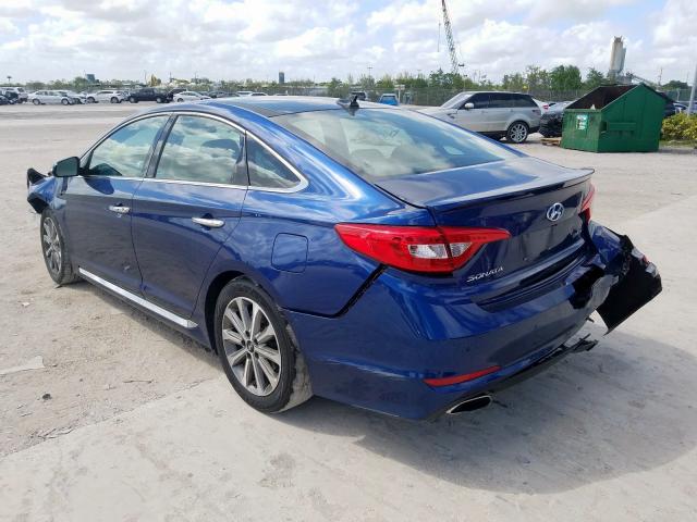 5NPE34AF7GH354327 - 2016 HYUNDAI SONATA SPORT  photo 3