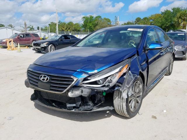 5NPE34AF7GH354327 - 2016 HYUNDAI SONATA SPORT  photo 9