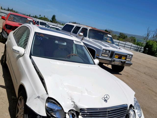 WDBUF65J54A485710 - 2004 MERCEDES-BENZ E 320 WHITE photo 7