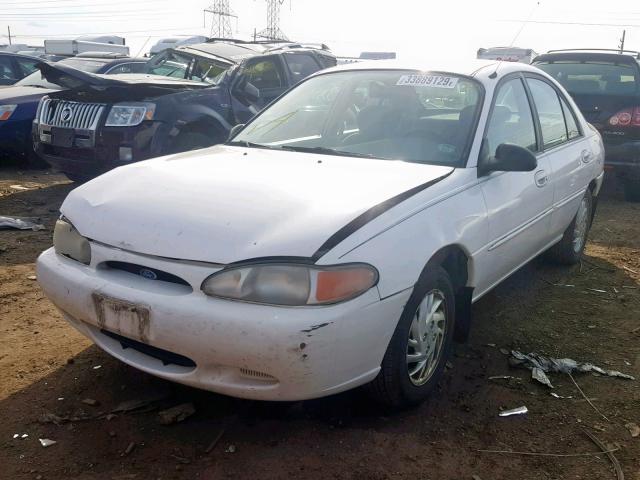 1FALP13P6VW226139 - 1997 FORD ESCORT LX WHITE photo 2