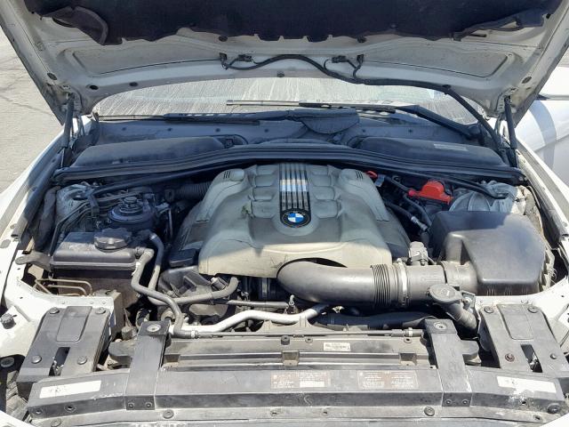 WBAEK73435B328416 - 2005 BMW 645 CI AUT SILVER photo 7