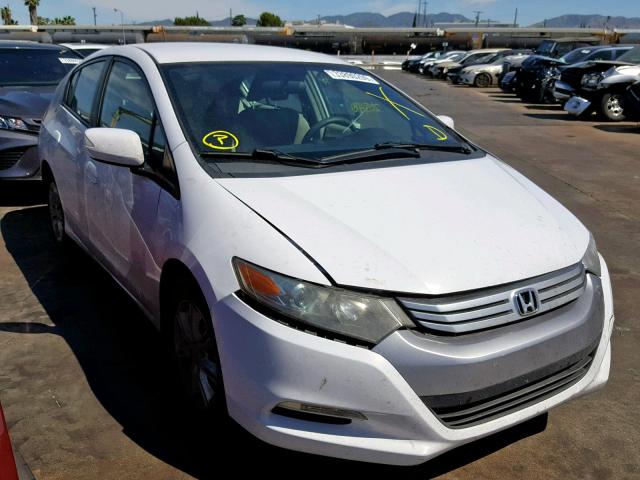 JHMZE2H79AS025974 - 2010 HONDA INSIGHT EX WHITE photo 1