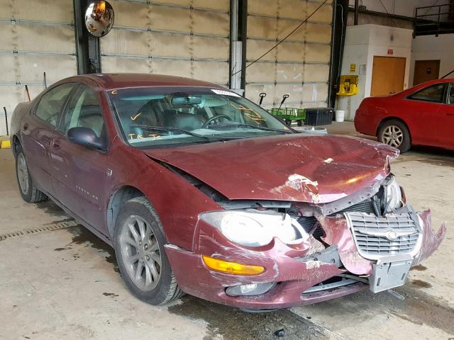 2C3HE66G9XH842132 - 1999 CHRYSLER 300M BURGUNDY photo 1