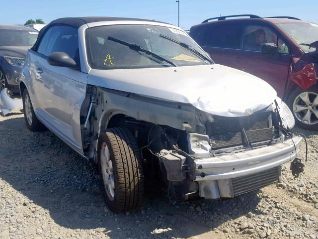 3C3EY55E75T604112 - 2005 CHRYSLER PT CRUISER SILVER photo 1