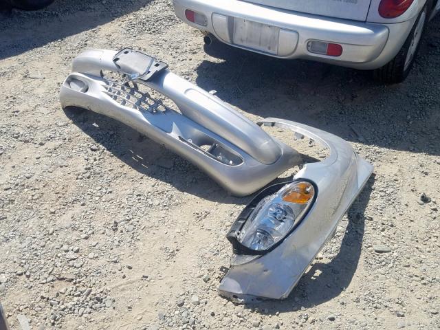 3C3EY55E75T604112 - 2005 CHRYSLER PT CRUISER SILVER photo 9