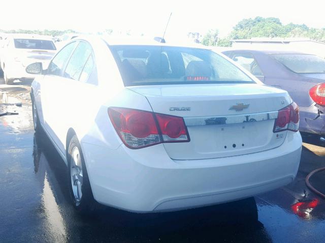 1G1PC5SB9F7169329 - 2015 CHEVROLET CRUZE LT WHITE photo 3