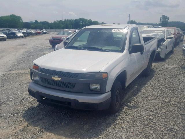 1GCCS148658275765 - 2005 CHEVROLET COLORADO WHITE photo 2