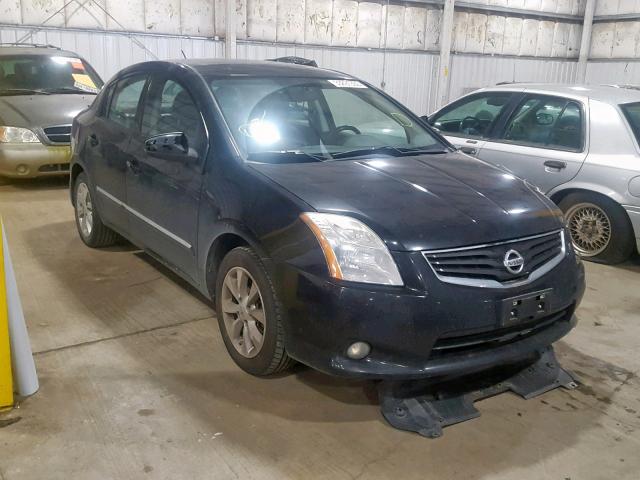 3N1AB6AP7CL665551 - 2012 NISSAN SENTRA 2.0 BLACK photo 1