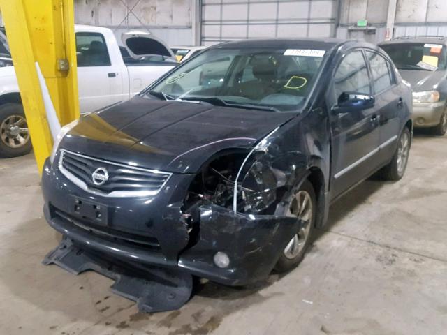 3N1AB6AP7CL665551 - 2012 NISSAN SENTRA 2.0 BLACK photo 2