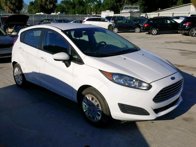 3FADP4TJ5GM127476 - 2016 FORD FIESTA S WHITE photo 1