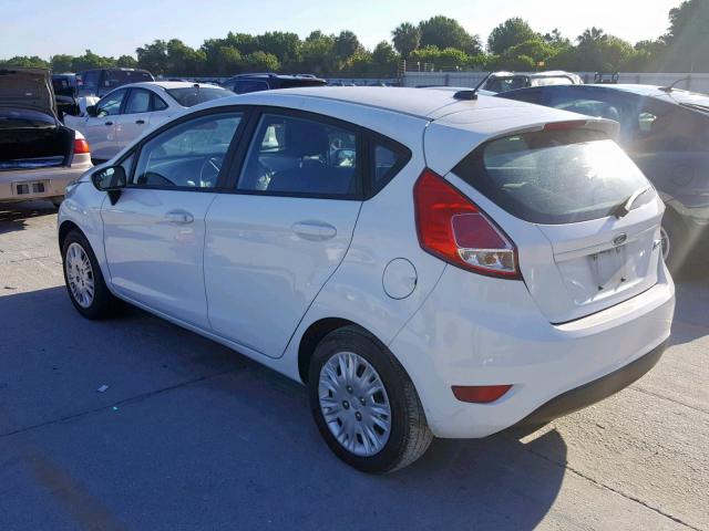 3FADP4TJ5GM127476 - 2016 FORD FIESTA S WHITE photo 3