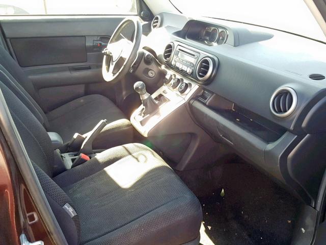 JTLKE50E681054559 - 2008 TOYOTA SCION XB 紫色 照片 5