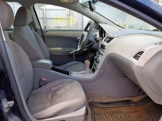 1G1ZC5EB5AF107509 - 2010 CHEVROLET MALIBU 1LT 蓝色 照片 5