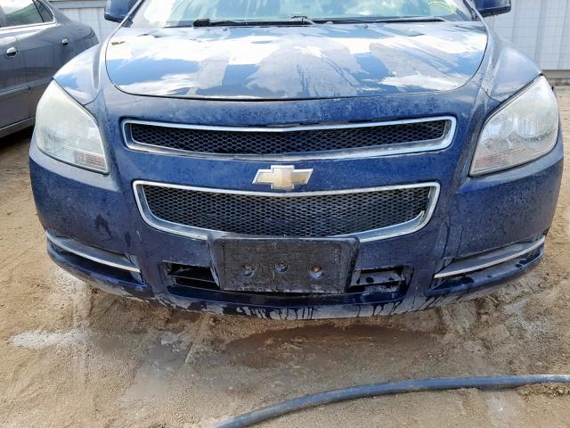 1G1ZC5EB5AF107509 - 2010 CHEVROLET MALIBU 1LT 蓝色 照片 9