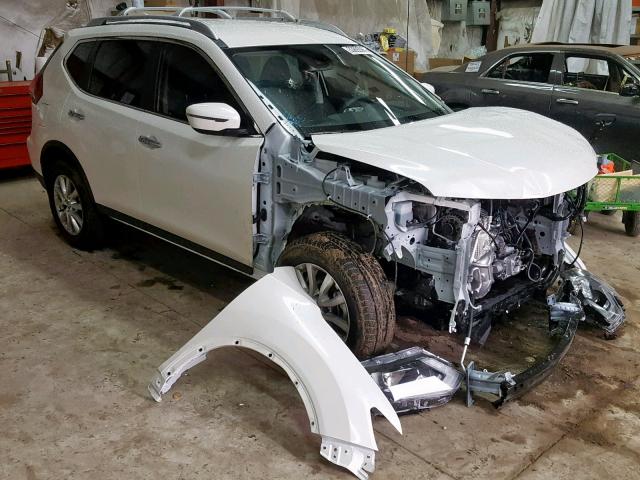 JN8AT2MTXKW252774 - 2019 NISSAN ROGUE S WHITE photo 1