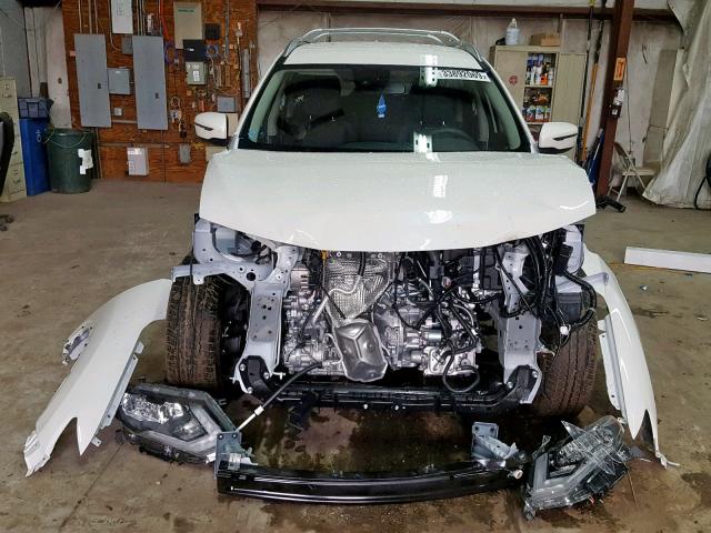 JN8AT2MTXKW252774 - 2019 NISSAN ROGUE S WHITE photo 9