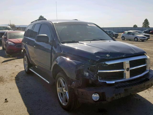 1D4HB48D54F158352 - 2004 DODGE DURANGO SL BLUE photo 1