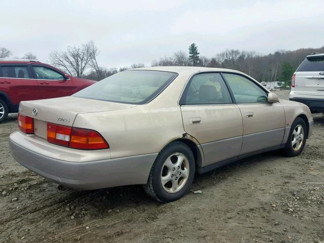 JT8BF22GXV0041609 - 1997 LEXUS ES 300 TAN photo 4