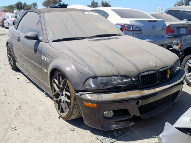 WBSBR934X3PK02706 - 2003 BMW M3 BLACK photo 1