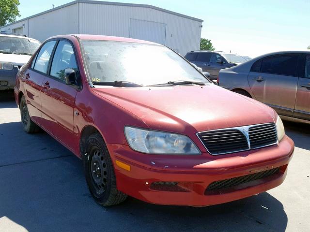 JA3AJ26E23U024666 - 2003 MITSUBISHI LANCER ES RED photo 1