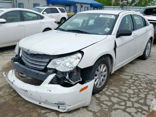 1C3CC4FB8AN105480 - 2010 CHRYSLER SEBRING TO WHITE photo 2